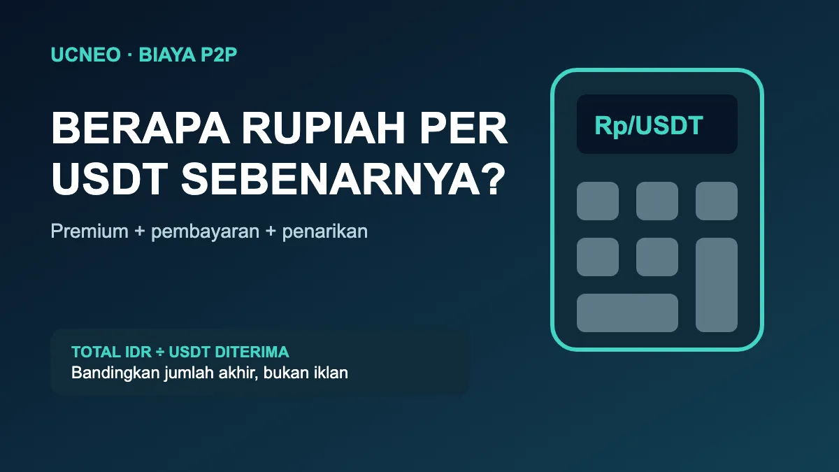 Beli USDT P2P dengan IDR: Cara Menghitung Premium dan Biaya Nyata