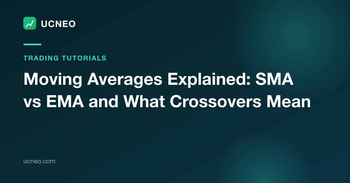 Moving Averages Explained: SMA vs EMA and What Crossovers Mean