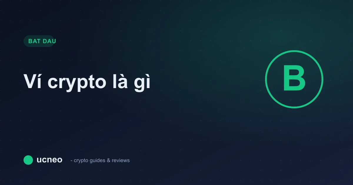 Ví crypto là gì? Nóng, Lạnh và Tự lưu ký