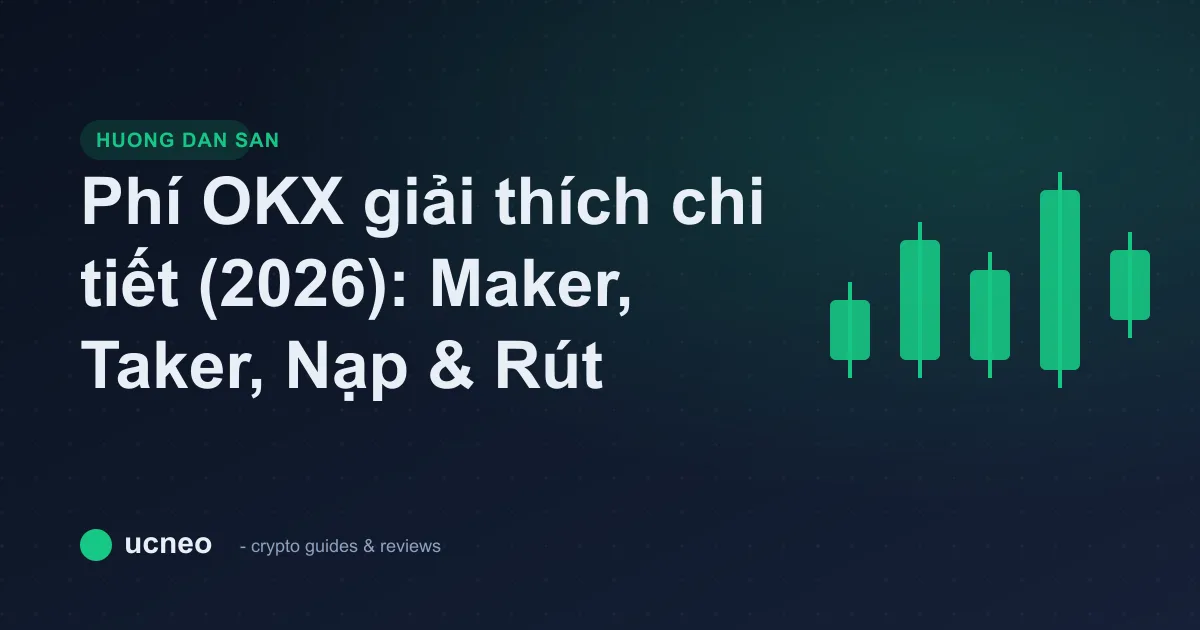 Phí OKX giải thích chi tiết (2026): Maker, Taker, Nạp & Rút