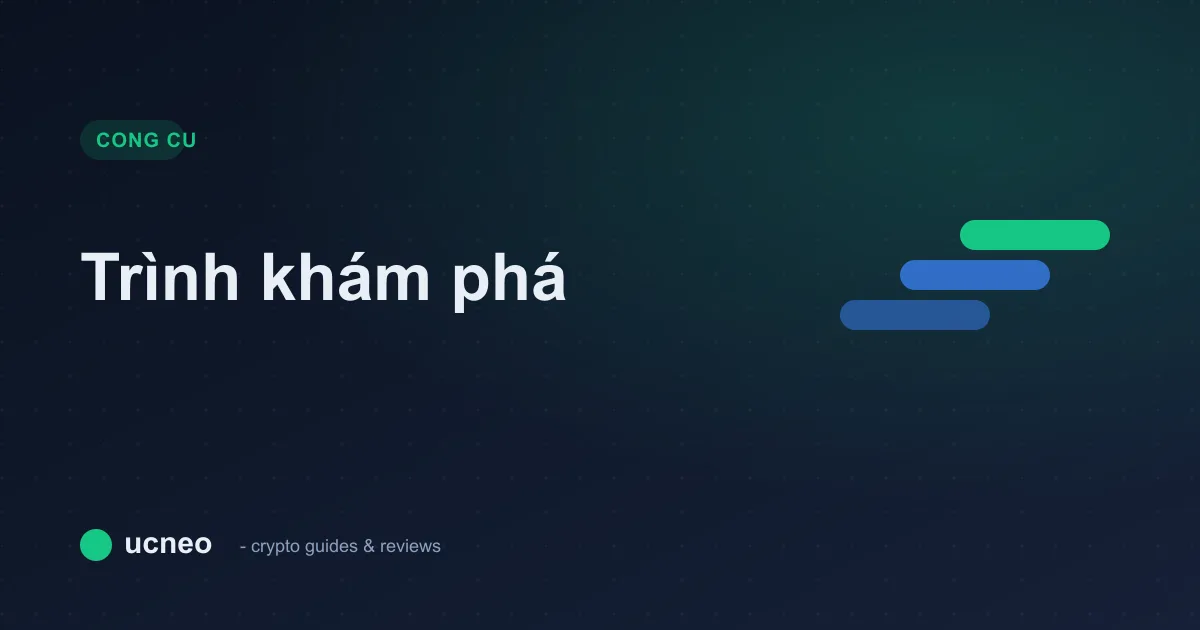 Trình khám phá blockchain (mempool.space)