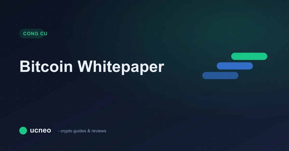 Sách trắng Bitcoin (whitepaper)